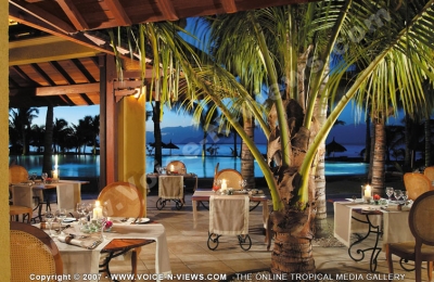 paradis hotel & golf club mauritius le brabant restaurant
