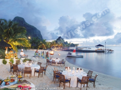paradis hotel & golf club mauritius sega animation on the beach
