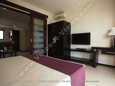 standard studio apartment grand bay mauritius ref 109 bedroom general view
